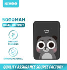 Power Bank Kivee Karakter 5000mAh