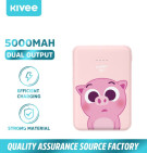 Power Bank Kivee Pig 5000 mAh